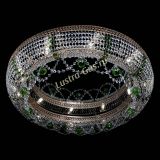 Люстра Снежинка Венеция №10 зеленая в Химках