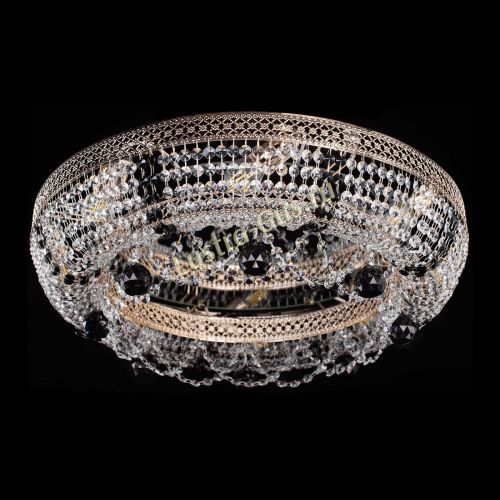 Люстра Снежинка Венеция №8 черная в Химках Гусь Хрустальный