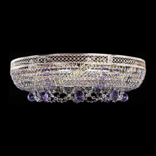 Люстра Снежинка Венеция №8 фиолетовая в Химках Люстра Снежинка Венеция №8 фиолетовая в Химках