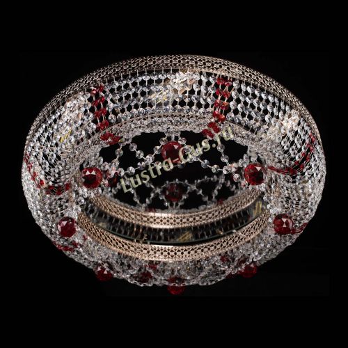 Люстра Снежинка Венеция №8 красная в Химках Гусь Хрустальный