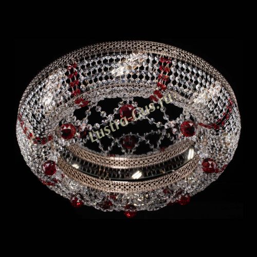 Люстра Снежинка Венеция №8 красная в Химках Гусь Хрустальный