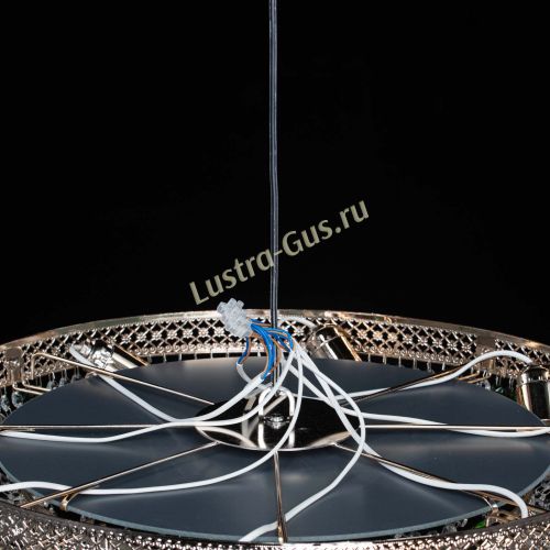 Люстра Снежинка Венеция №8 розовая в Химках Гусь Хрустальный