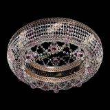 Люстра Снежинка Венеция №8 розовая в Химках