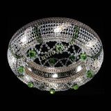 Люстра Снежинка Венеция №8 зеленая в Химках Люстра Снежинка Венеция №8 зеленая в Химках