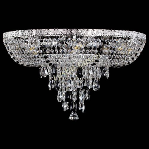 Люстра Токката Пирамида журавлик черная в Химках Гусь Хрустальный