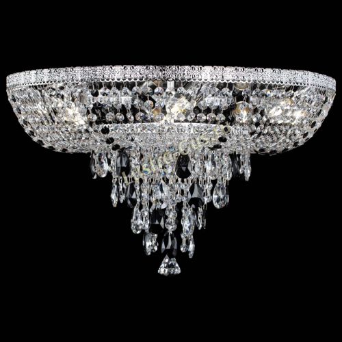 Люстра Токката Пирамида журавлик черная в Химках Гусь Хрустальный