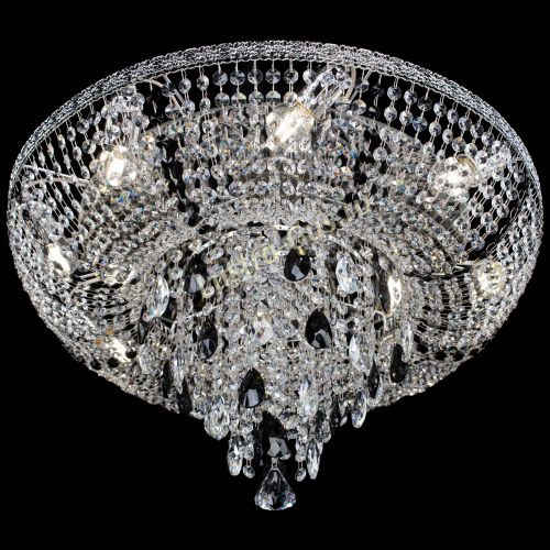 Люстра Токката Пирамида журавлик черная в Химках Гусь Хрустальный