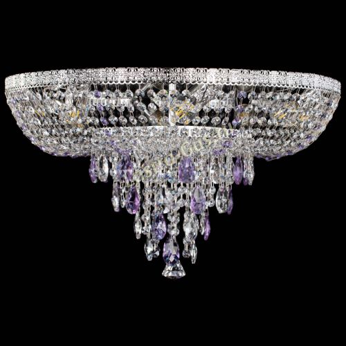 Люстра Токката Пирамида журавлик фиолетовая в Химках Люстра Токката Пирамида журавлик фиолетовая в Химках