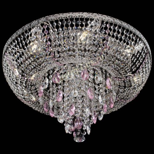 Люстра Токката Пирамида журавлик розовая в Химках Гусь Хрустальный