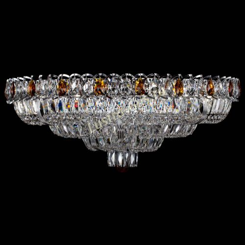 Люстра Тройное Кольцо пластинка чайная в Химках Гусь Хрустальный