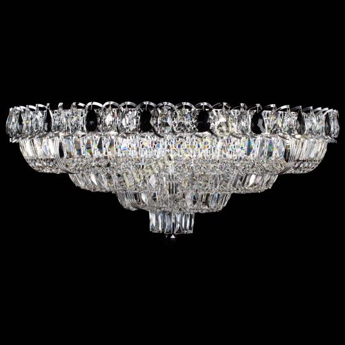 Люстра Тройное Кольцо пластинка черная в Химках Гусь Хрустальный