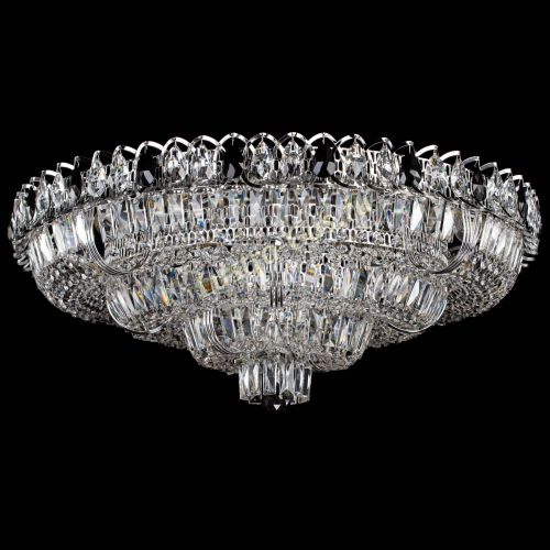 Люстра Тройное Кольцо пластинка черная в Химках Гусь Хрустальный