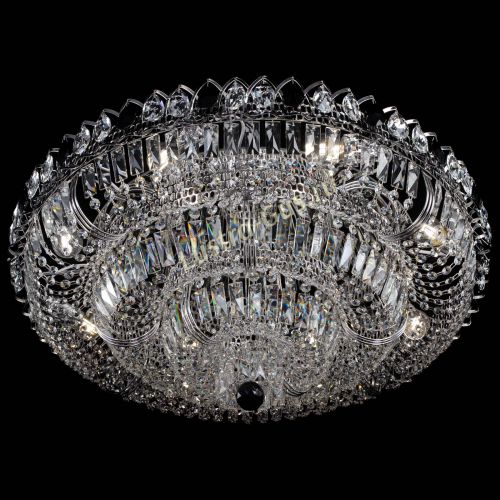 Люстра Тройное Кольцо пластинка черная в Химках Гусь Хрустальный