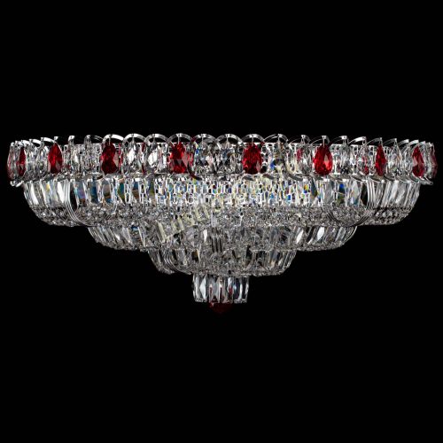 Люстра Тройное Кольцо пластинка красная в Химках Люстра Тройное Кольцо пластинка красная в Химках