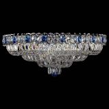 Люстра Тройное Кольцо пластинка синяя в Химках