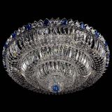 Люстра Тройное Кольцо пластинка синяя в Химках