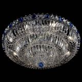 Люстра Тройное Кольцо пластинка синяя в Химках