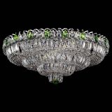 Люстра Тройное Кольцо пластинка зеленая в Химках