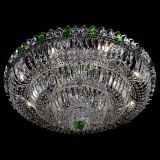 Люстра Тройное Кольцо пластинка зеленая в Химках