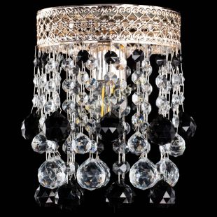  Люстра Венеция №1 шар черная