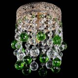 Люстра Венеция №1 шар зеленая в Химках