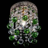 Люстра Венеция №1 шар зеленая в Химках
