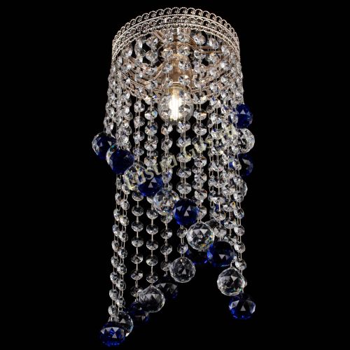 Люстра Венеция №1 Сигма синяя в Химках Гусь Хрустальный