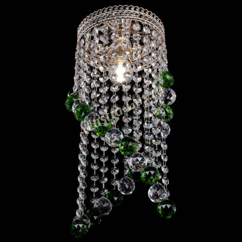 Люстра Венеция №1 Сигма зеленая в Химках Гусь Хрустальный