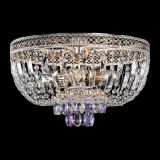 Люстра Венеция Астра фиолетовая №5 в Химках