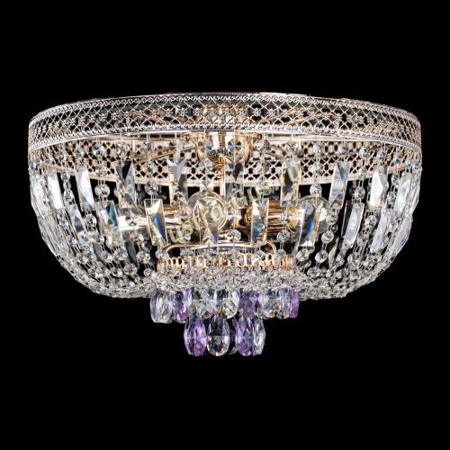 Люстра Венеция Астра фиолетовая №5 в Химках Гусь Хрустальный