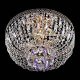 Люстра Венеция Астра фиолетовая №5 в Химках