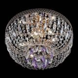 Люстра Венеция Астра фиолетовая №5 в Химках