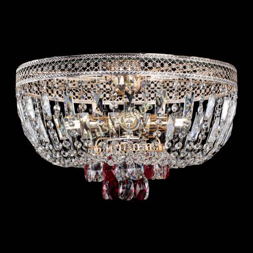 Люстра Венеция Астра красная №5 в Химках Гусь Хрустальный