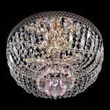 Люстра Венеция Астра розовая №5 в Химках