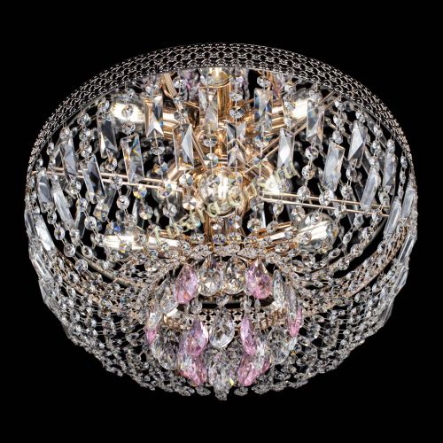 Люстра Венеция Астра розовая №5 в Химках Гусь Хрустальный