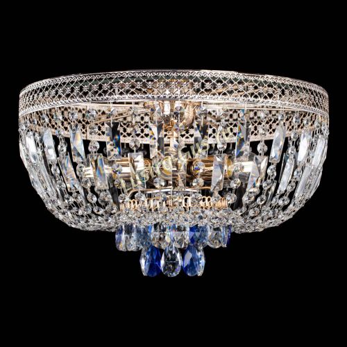 Люстра Венеция Астра синяя №5 в Химках Гусь Хрустальный