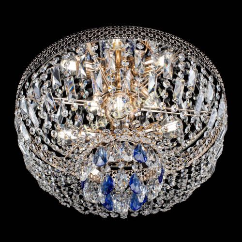 Люстра Венеция Астра синяя №5 в Химках Гусь Хрустальный