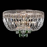 Люстра Венеция Астра зеленая №5 в Химках