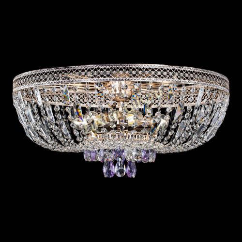 Люстра Венеция Астра №6 фиолетовая в Химках Гусь Хрустальный