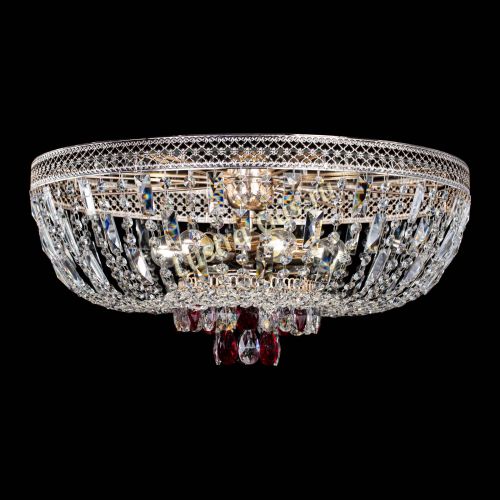 Люстра Венеция Астра №6 красная в Химках Гусь Хрустальный