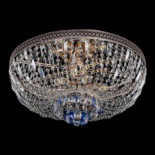 Люстра Венеция Астра №6 синяя в Химках Гусь Хрустальный