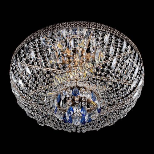 Люстра Венеция Астра №6 синяя в Химках Гусь Хрустальный