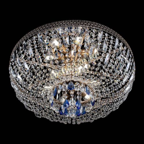 Люстра Венеция Астра №6 синяя в Химках Гусь Хрустальный