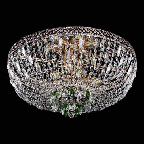 Люстра Венеция Астра №6 зеленая в Химках Гусь Хрустальный