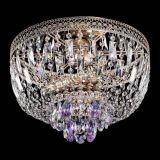 Люстра Венеция Астра №3 фиолетовая в Химках