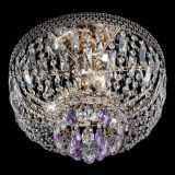 Люстра Венеция Астра №3 фиолетовая в Химках