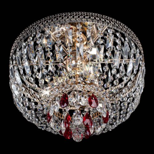 Люстра Венеция Астра №3 красная в Химках Гусь Хрустальный