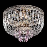 Люстра Венеция Астра №3 розовая в Химках