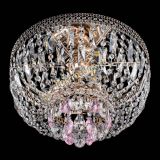 Люстра Венеция Астра №3 розовая в Химках