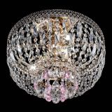 Люстра Венеция Астра №3 розовая в Химках